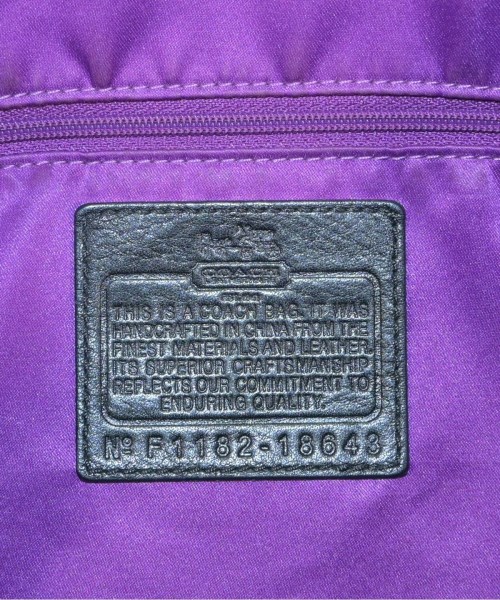 COACH（コーチ）ハンドバッグ 黒 サイズ:- レディース/2200708773062