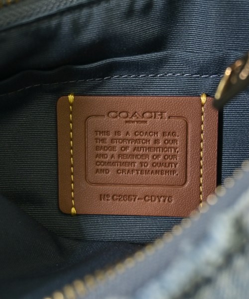 COACH（コーチ）ショルダーバッグ 青 サイズ:- レディース/2200712386012