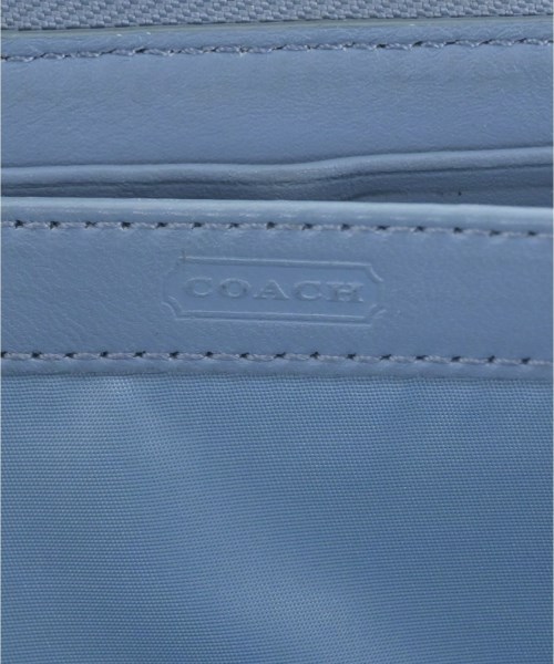 COACH（コーチ）財布・コインケース 青 サイズ:- レディース/2200709962076