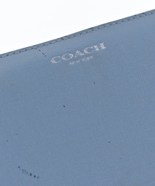 COACH（コーチ）財布・コインケース 青 サイズ:- レディース/2200709962076