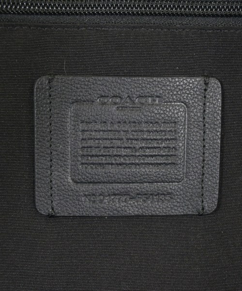 COACH（コーチ）バックパック・リュック 黒 サイズ:- レディース/2200713459272