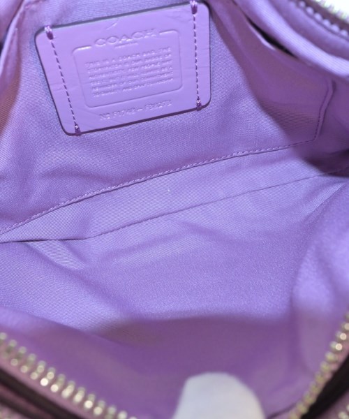 COACH（コーチ）ショルダーバッグ 紫 サイズ:- レディース/2200713626063