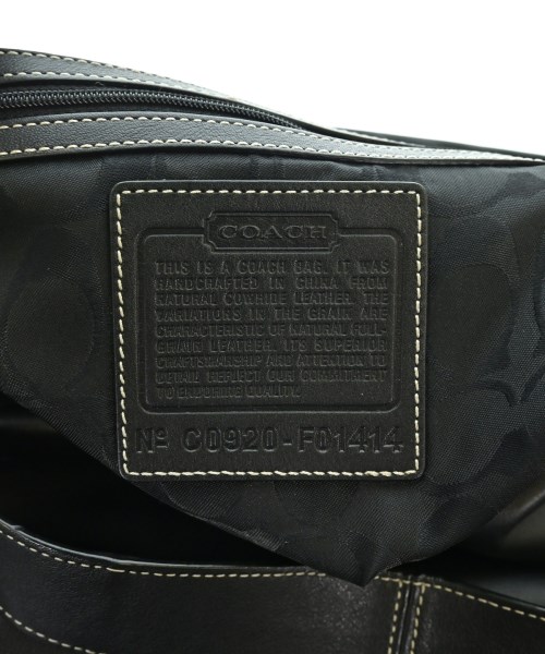 COACH（コーチ）ショルダーバッグ 黒 サイズ:- レディース/2200713626094