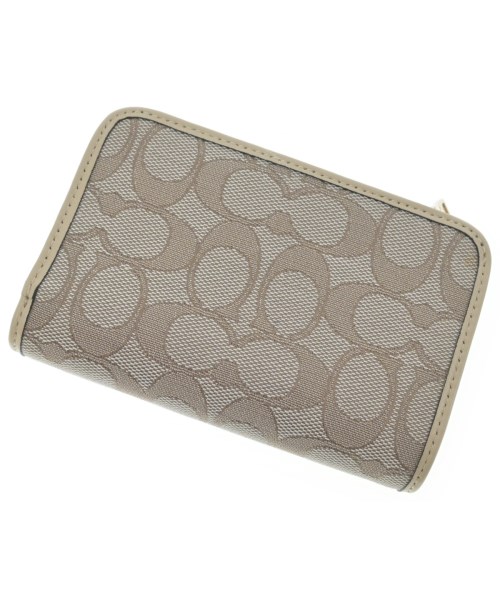 COACH（コーチ）財布・コインケース ベージュ サイズ:- レディース/2200710238115