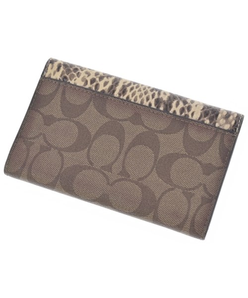 COACH（コーチ）財布・コインケース 茶 サイズ:- レディース/2200714925097