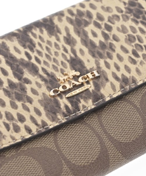 COACH（コーチ）財布・コインケース 茶 サイズ:- レディース/2200714925097