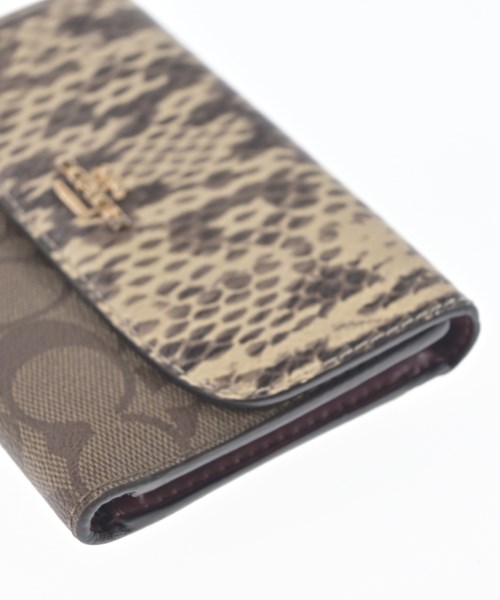 COACH（コーチ）財布・コインケース 茶 サイズ:- レディース/2200714925097