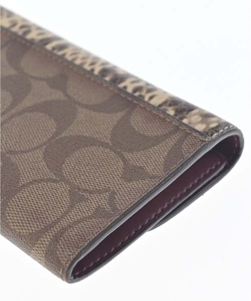 COACH（コーチ）財布・コインケース 茶 サイズ:- レディース/2200714925097