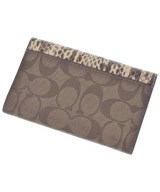 COACH（コーチ）財布・コインケース 茶 サイズ:- レディース/2200714925097
