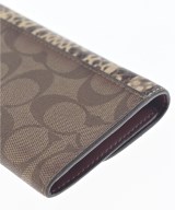 COACH（コーチ）財布・コインケース 茶 サイズ:- レディース/2200714925097