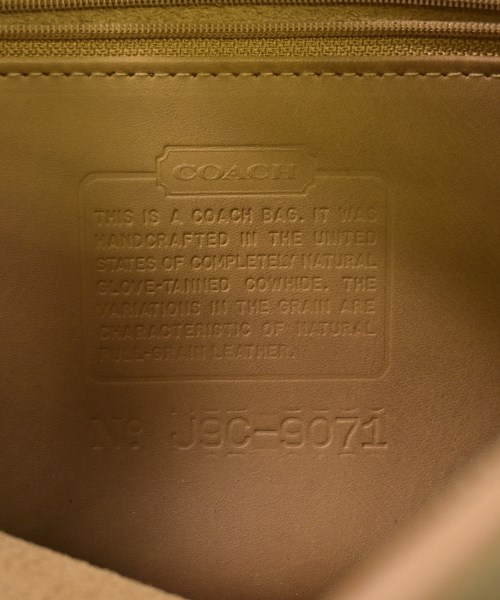 COACH（コーチ）ショルダーバッグ ベージュ サイズ:- レディース/2200715703366