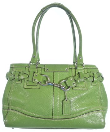 COACH（コーチ）ハンドバッグ 緑 サイズ:- レディース/2200716267416