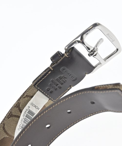 COACH（コーチ）ベルト ベージュ サイズ:85 レディース/2200718292331