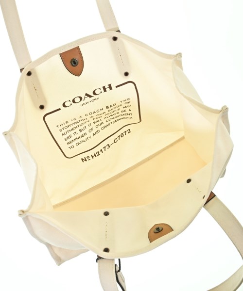 COACH（コーチ）トートバッグ 白 サイズ:- レディース/2200718364113