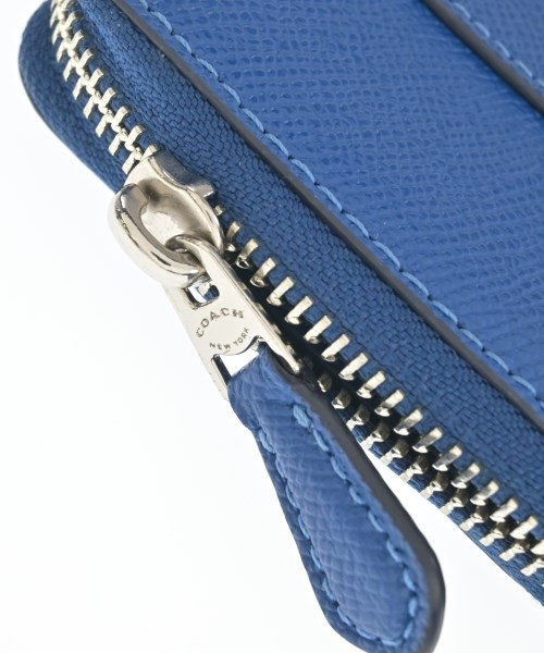 COACH（コーチ）財布・コインケース 青 サイズ:- レディース/2200718710873