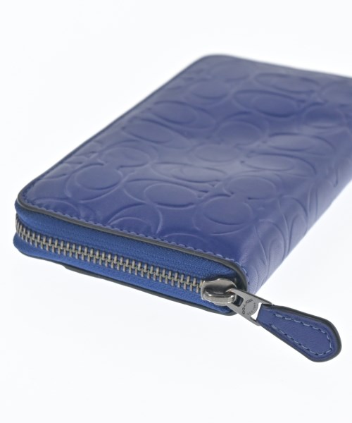COACH（コーチ）財布・コインケース 青 サイズ:- レディース/2200718710880