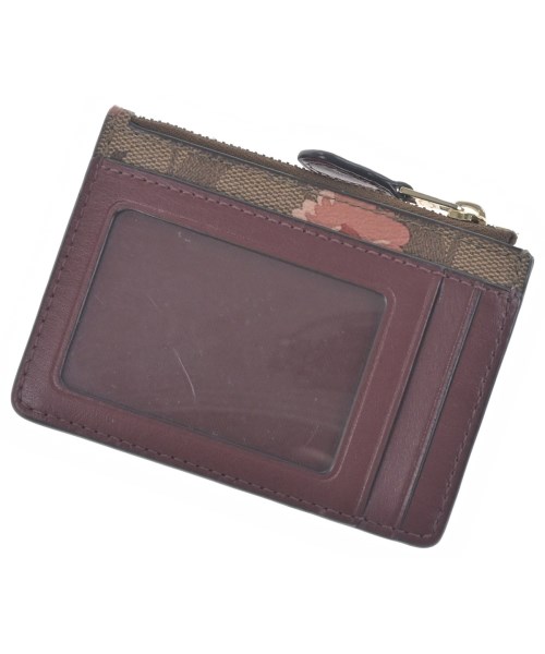 COACH（コーチ）財布・コインケース ベージュ サイズ:- レディース/2200714880136
