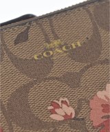 COACH（コーチ）財布・コインケース ベージュ サイズ:- レディース/2200714880136