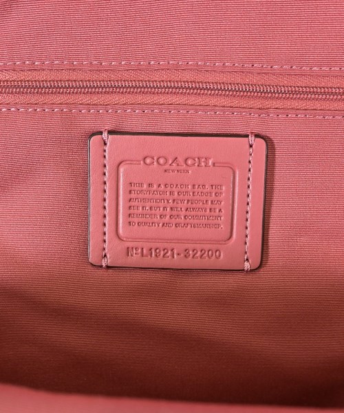 COACH（コーチ）バックパック・リュック ベージュ サイズ:- レディース/2200649433230