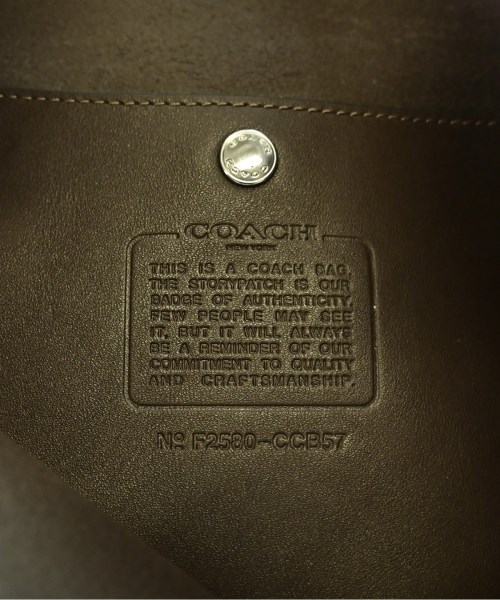COACH（コーチ）ショルダーバッグ 茶 サイズ:- レディース/2200650498013