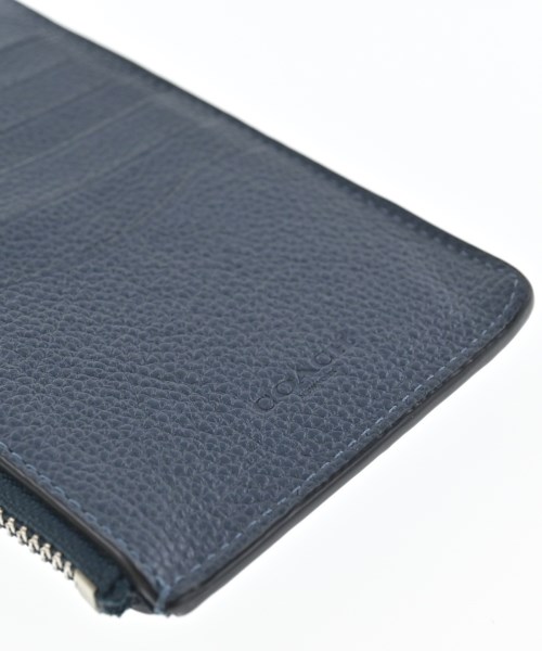 COACH（コーチ）財布・コインケース 紺 サイズ:- レディース/2200650498037
