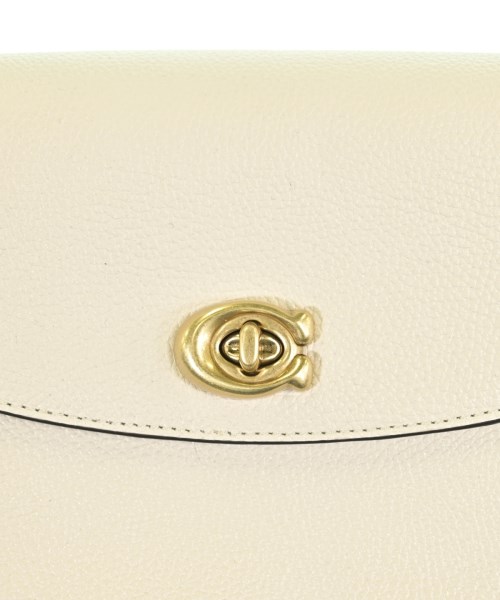 COACH（コーチ）ショルダーバッグ 白 サイズ:- レディース/2200650732063