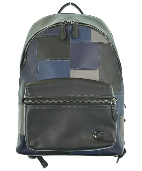 COACH(コーチ)バックパック・リュック 紺 サイズ:-/2200637242172