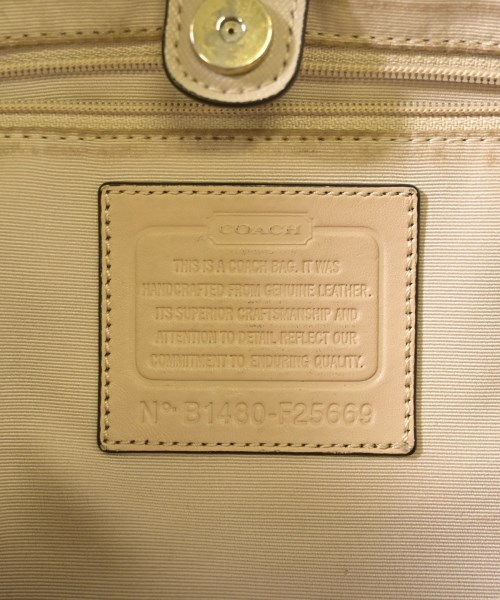 COACH（コーチ）ハンドバッグ ベージュ サイズ:- レディース/2200648717027