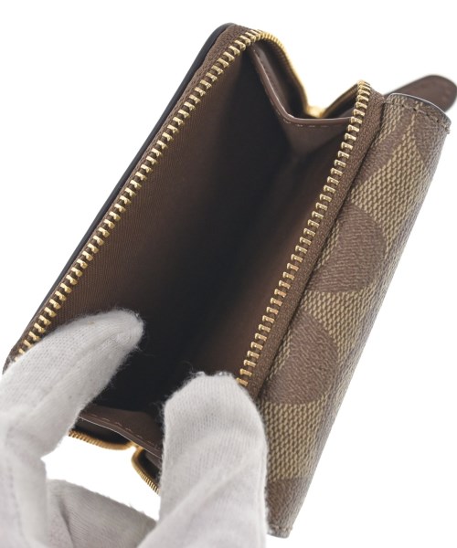 COACH（コーチ）財布・コインケース 茶 サイズ:- レディース/2200653389028