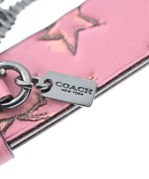 COACH（コーチ）チャーム ピンク サイズ:- レディース/2200654231043