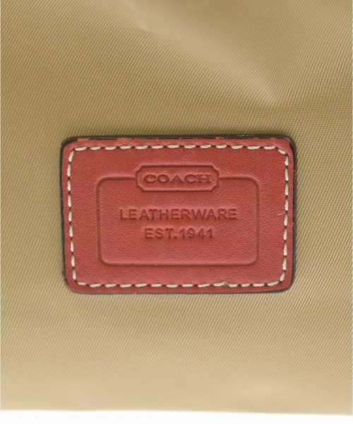 COACH（コーチ）ポーチ ベージュ サイズ:- レディース/2200702468100