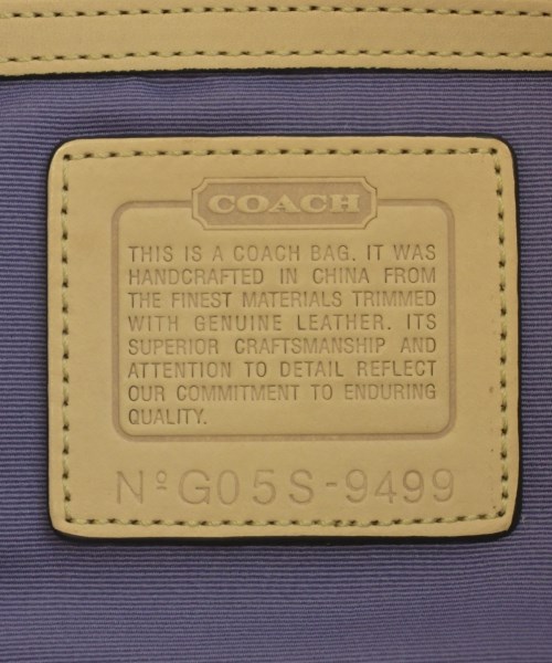 COACH（コーチ）トートバッグ ベージュ サイズ:- レディース/2200699424035