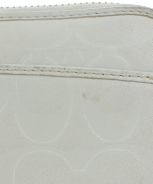 COACH（コーチ）財布・コインケース 白 サイズ:- レディース/2200701918163