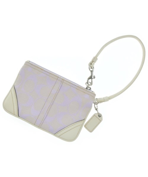 COACH（コーチ）ポーチ 紫 サイズ:- レディース/2200704620131