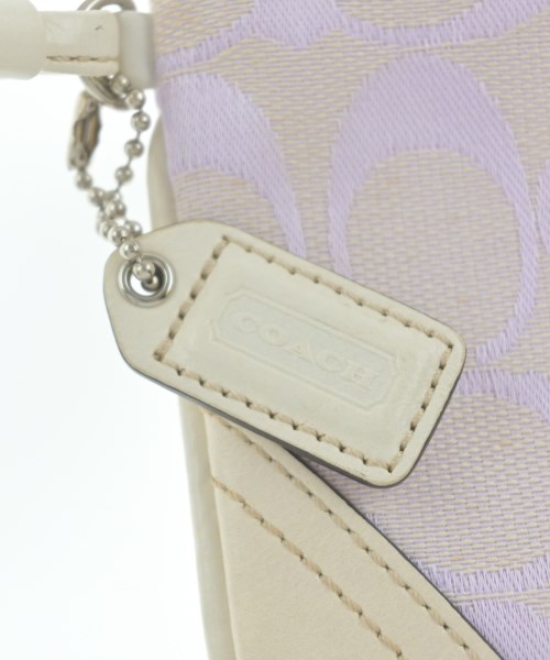COACH（コーチ）ポーチ 紫 サイズ:- レディース/2200704620131