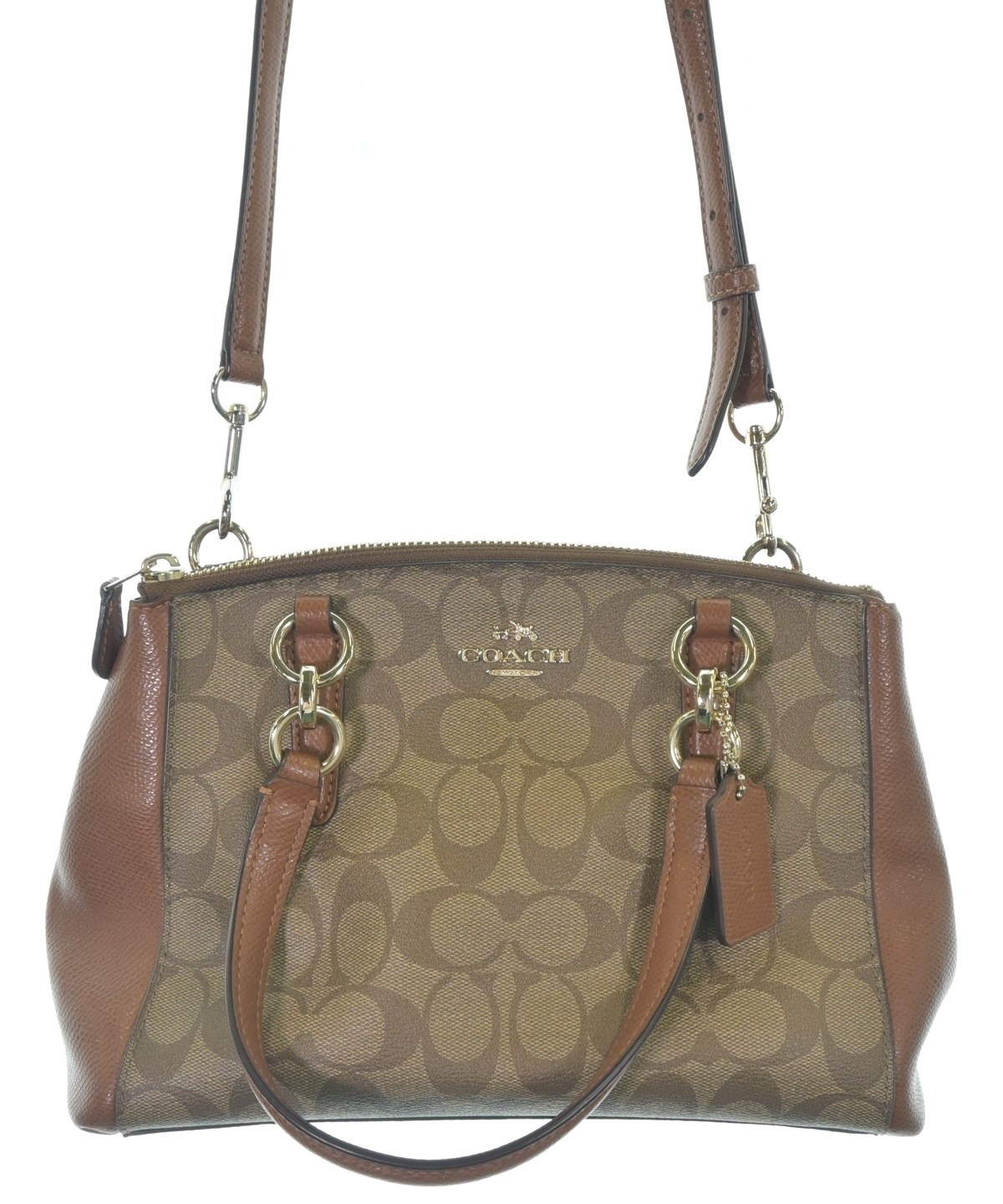 COACH（コーチ）ハンドバッグ ベージュ サイズ:- レディース