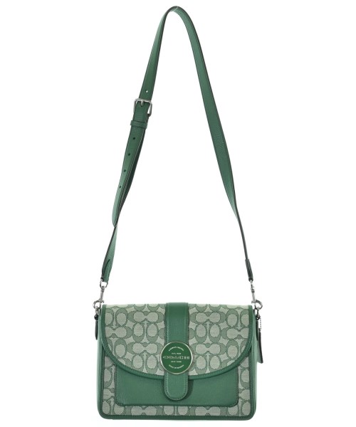 COACH（コーチ）ショルダーバッグ 緑 サイズ:- レディース/2200705044035