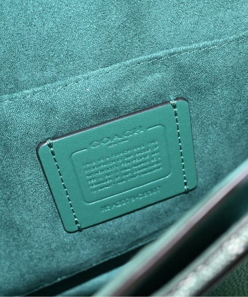 COACH（コーチ）ショルダーバッグ 緑 サイズ:- レディース/2200705044035