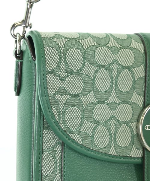 COACH（コーチ）ショルダーバッグ 緑 サイズ:- レディース/2200705044035