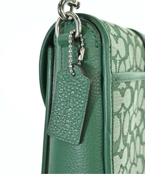 COACH（コーチ）ショルダーバッグ 緑 サイズ:- レディース/2200705044035