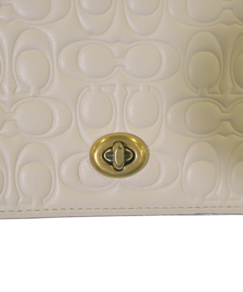 COACH（コーチ）ショルダーバッグ 白 サイズ:- レディース/2200700957262