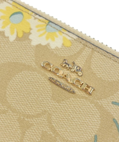 COACH（コーチ）財布・コインケース ベージュ サイズ:- レディース/2200706238259