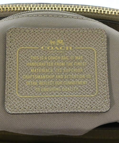 COACH（コーチ）ハンドバッグ ベージュ サイズ:- レディース/2200702821066
