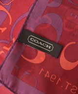 COACH（コーチ）バンダナ・スカーフ 赤 サイズ:- レディース/2200703993045