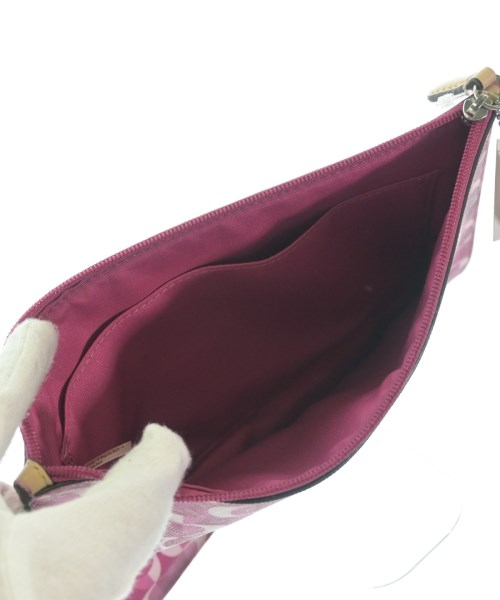 COACH（コーチ）クラッチバッグ ピンク サイズ:- レディース/2200710445513