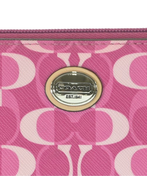 COACH（コーチ）クラッチバッグ ピンク サイズ:- レディース/2200710445513