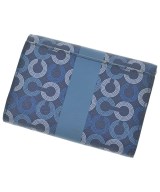 COACH（コーチ）財布・コインケース 青 サイズ:- レディース/2200658863318