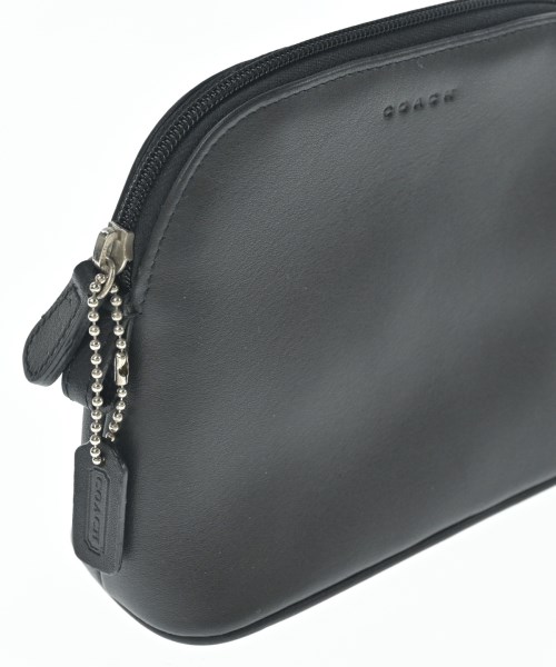 COACH（コーチ）ポーチ 黒 サイズ:- レディース/2200659913289