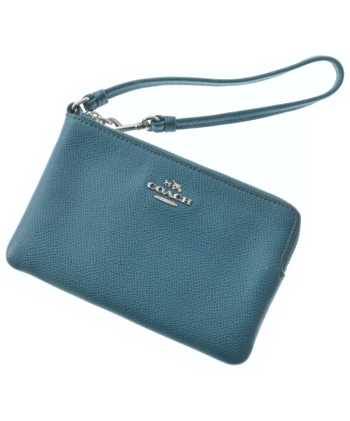 COACH(コーチ)ポーチ 青 サイズ:-/2200637907101