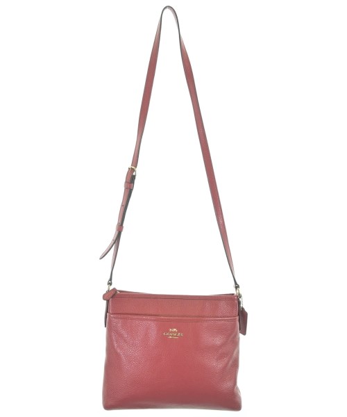 COACH（コーチ）ショルダーバッグ 赤 サイズ:- レディース/2200664992224
